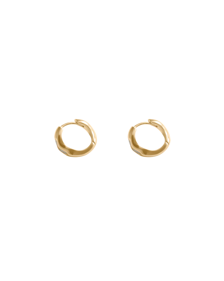 Kirstin Ash Place Hoops 18ct Gold Plated