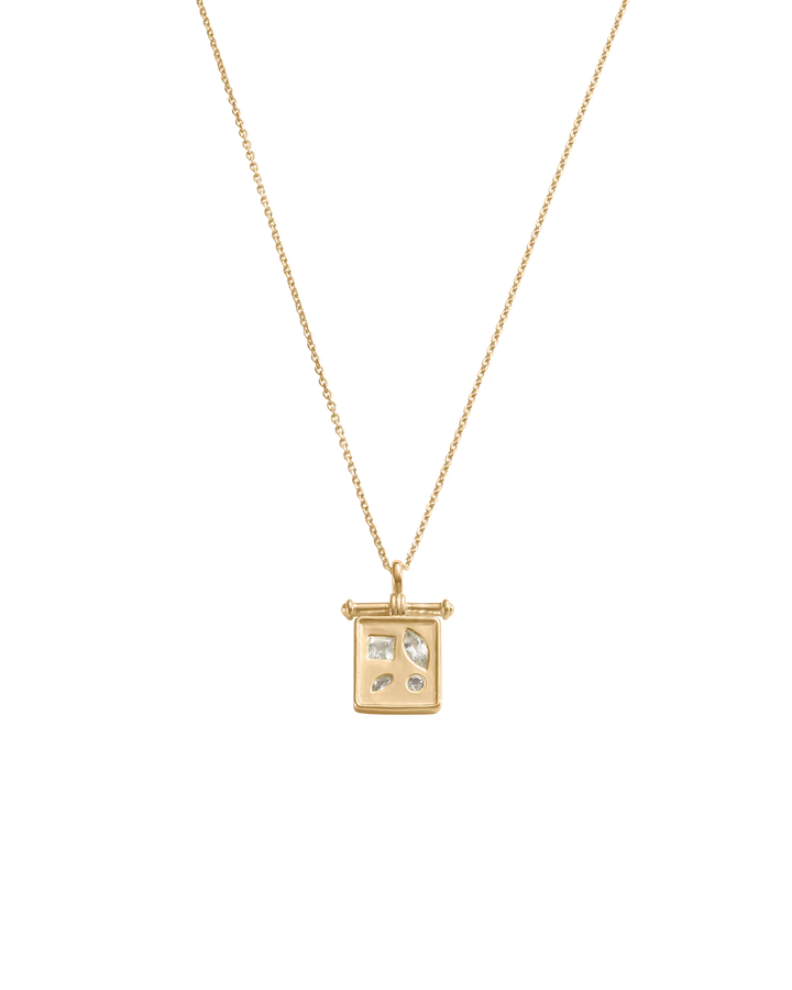 Kirstin Ash Place Pendant Necklace 18ct Gold Plated