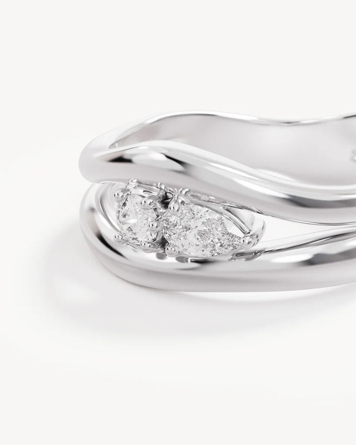 By Charlotte Sterling Silver Celestial Path Ring