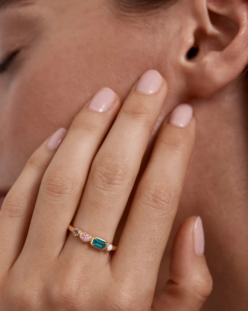 By Charlotte 18k Gold Vermeil You are Infinite Ring