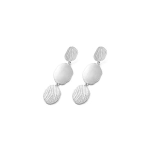 Silver Reflection Earrings