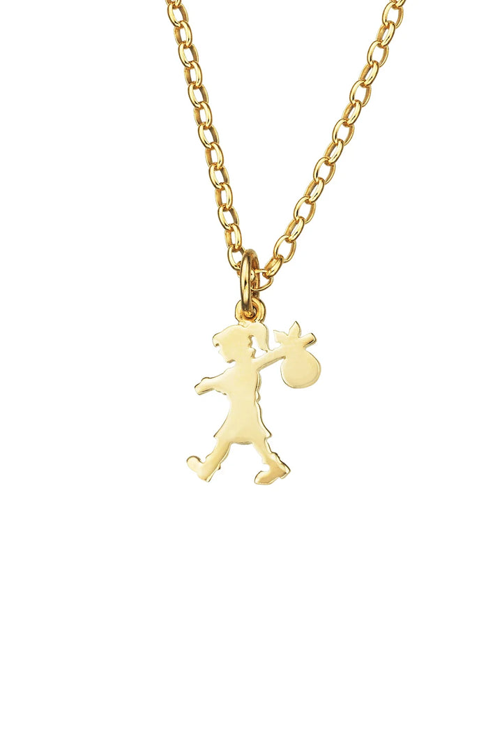 Karen Walker Gold Runaway Girl Necklace