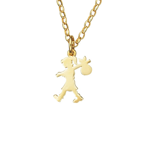 Karen Walker Gold Runaway Girl Necklace