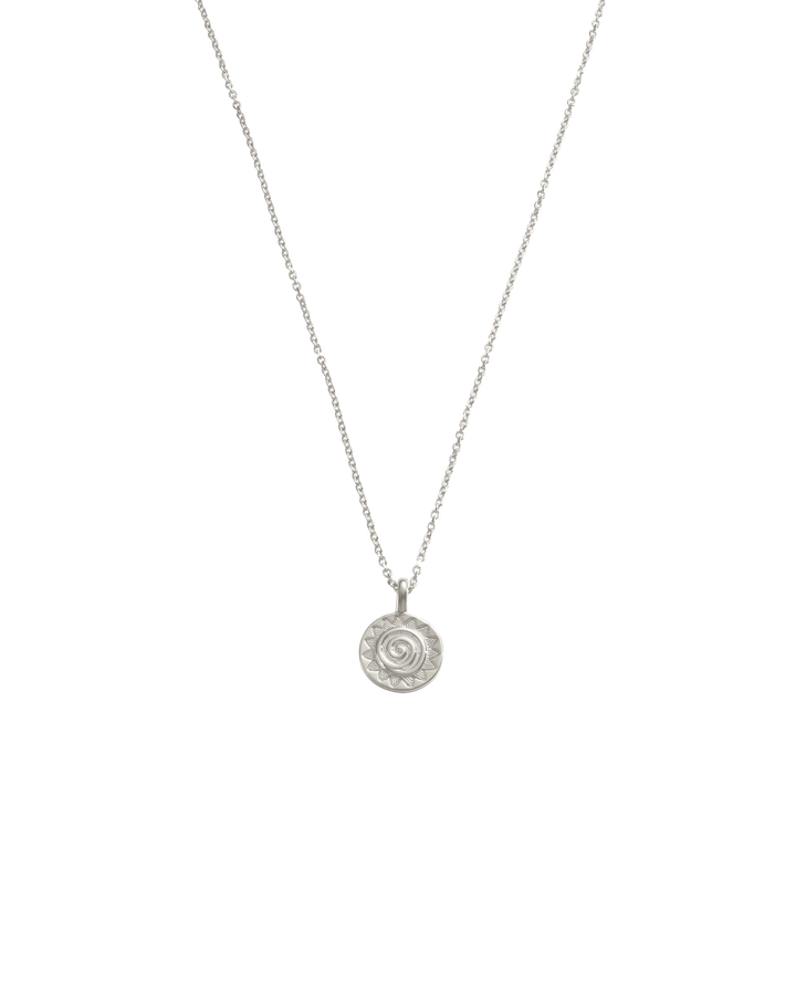 Kirstin Ash Solara Coin Necklace Sterling Silver