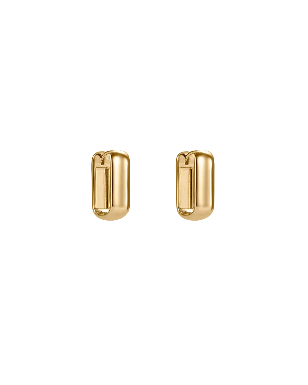 Kirstin Ash 18k Gold Plated Symphony Hoops Medium