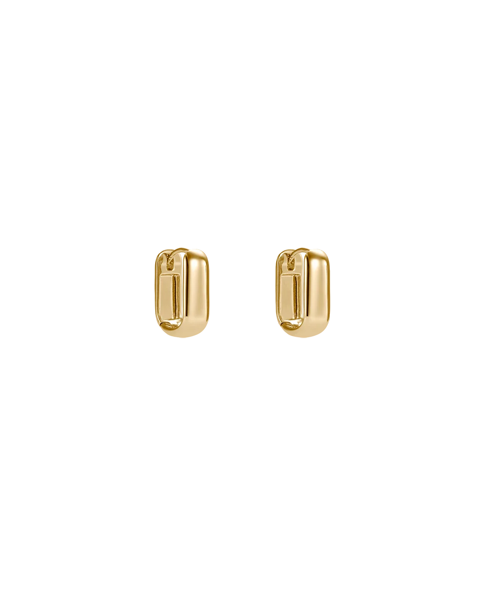 Kirstin Ash 18k Gold Plated Symphony Hoops Small