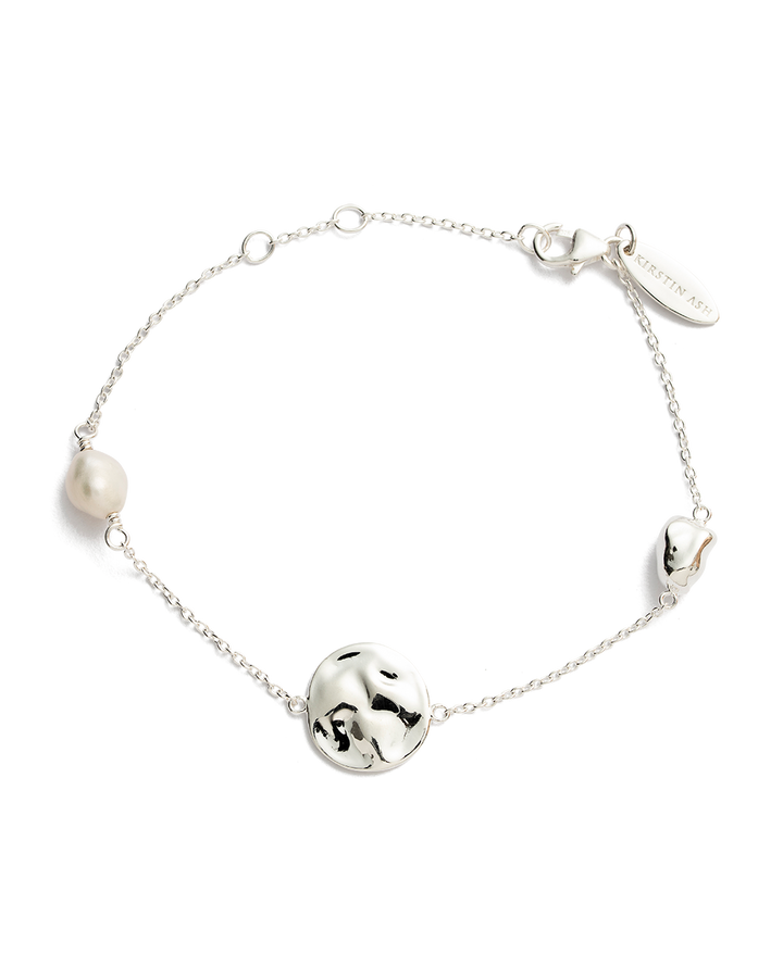 Kirstin Ash Tidal Pearl Bracelet Sterling Silver