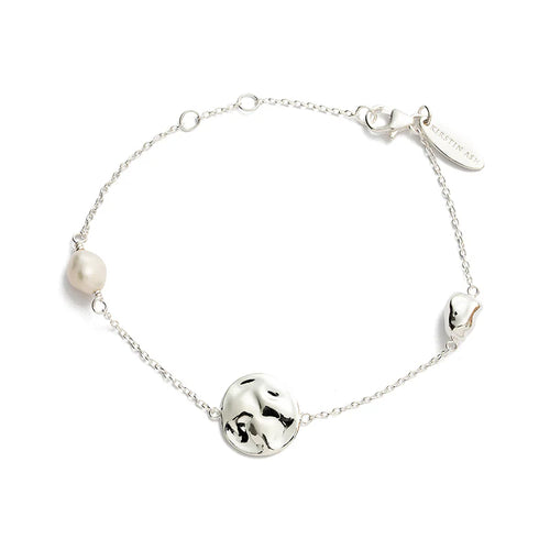 KIRSTIN ASH TIDAL PEARL BRACELET STERLING SILVER