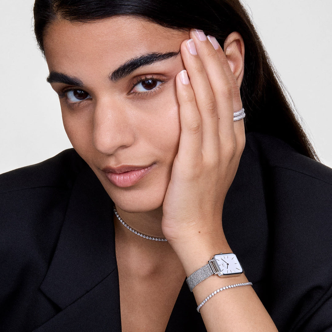 Daniel Wellington Quadro Pressed Sterling 26x20mm