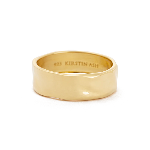 KIRSTIN ASH VISTA RING 18K GOLD VERMEIL