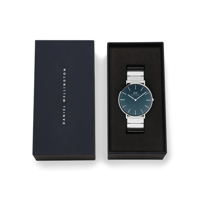 Daniel Wellington Classic Piano Link Arctic Silver 40mm