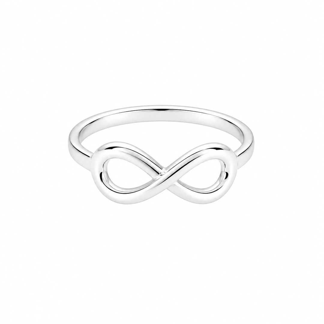 LT Sterling Silver Infinity Ring