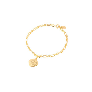 Gold Plated Marigold Bracelet