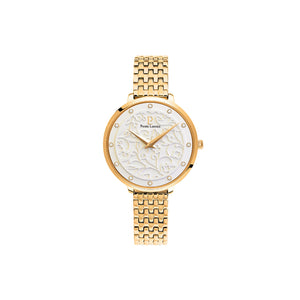 Eolia Rose Gold White Rose Gold Link Bracelet Watch