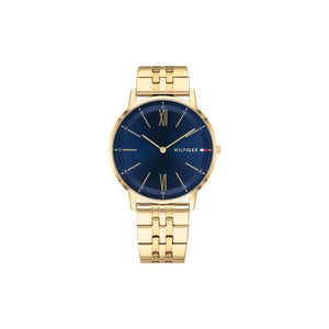 Cooper Blue Gold Plate Watch