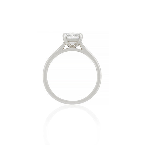 18ct White Gold Noah Lab Diamond Ring