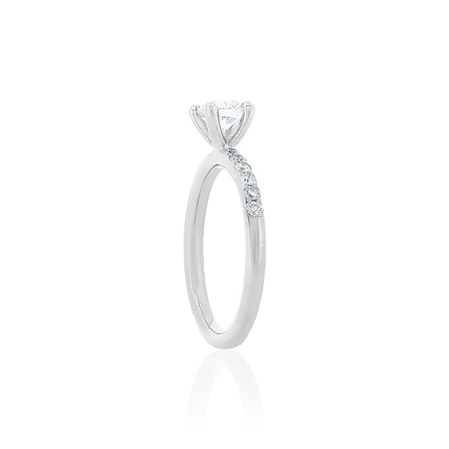 18ct White Gold Aria Diamond Ring