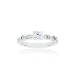 18ct White Gold Olivia Diamond Ring