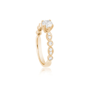 18ct Yellow Gold Olivia Diamond Ring