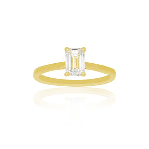 18ct Yellow Gold Xaviour Lab Diamond Ring