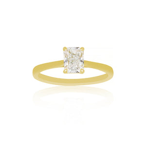 18ct Yellow Gold Noah Lab Diamond Ring