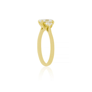 18ct Yellow Gold Mateo Lab Diamond Ring