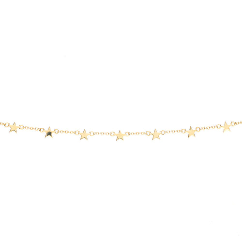 Stolen Gold Plated Star Bracelet