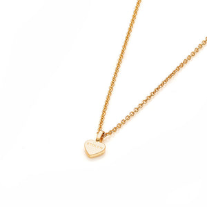 Gold Plated Stolen Heart Necklace