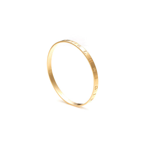 STOLEN GOLD PLATE STOLEN BANGLE