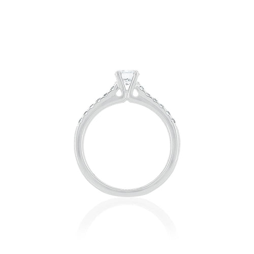 18ct White Gold Zita Diamond Ring