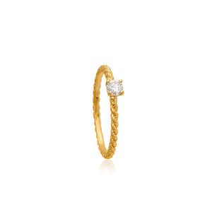 18ct Yellow Gold Affection Diamond Ring