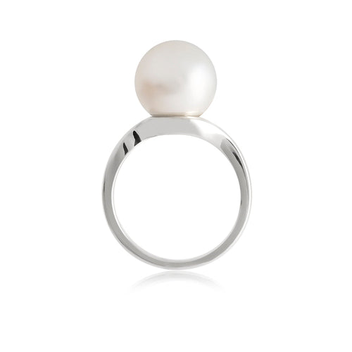 18ct White Gold Perenna South Sea Pearl Ring
