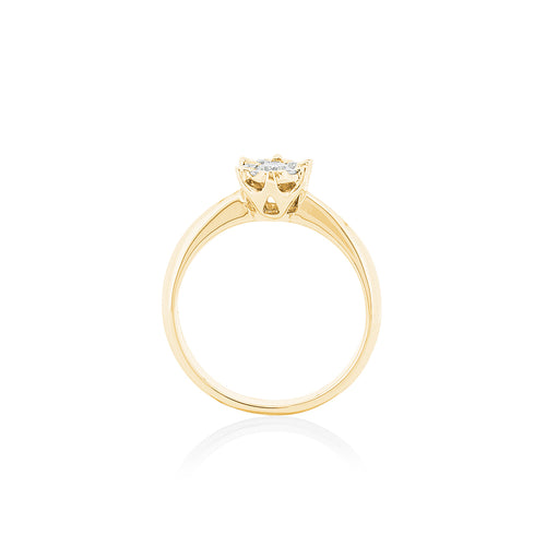 18ct Yellow Gold Alessia Diamond Ring