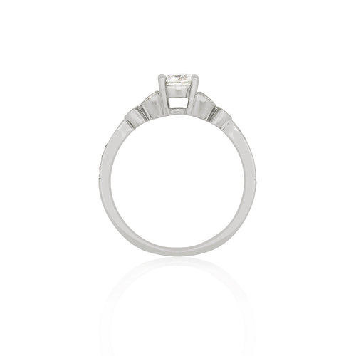 18ct White Gold Florine Diamond Ring