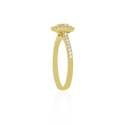 18ct Yellow Gold Kora Diamond Ring