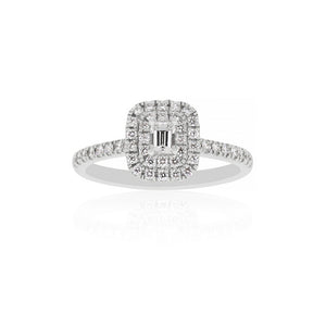 18ct White Gold Zara Diamond Ring