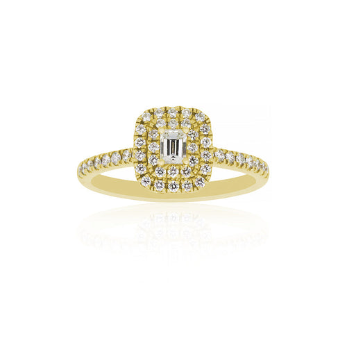 18ct Yellow Gold Zara Diamond Ring