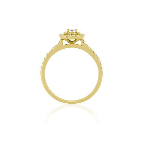 18ct Yellow Gold Zara Diamond Ring