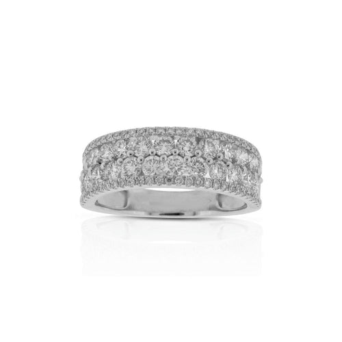 18ct White Gold Diamond Dress Ring