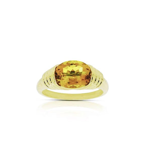 9ct Yellow Gold Ophelia Citrine Ring