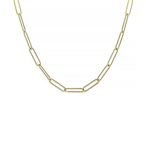 9ct Yellow Gold Paperlink Chain