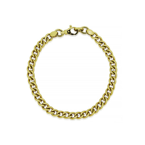 9ct Curb Padlock Bracelet - Westende Jewellers