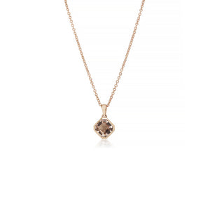 9ct Rose Gold Escala Morganite Necklace
