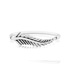 EVOLVE STATEMENT FERN BANGLE 19CM