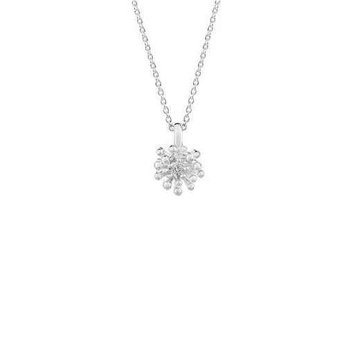 Silver Blossom Necklace (Growth)