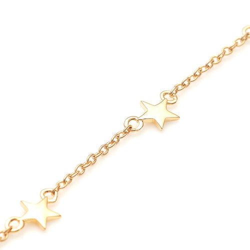 Stolen Gold Plated Star Bracelet