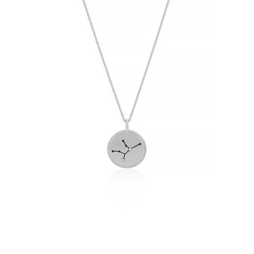 Silver Constellation Necklace - Virgo