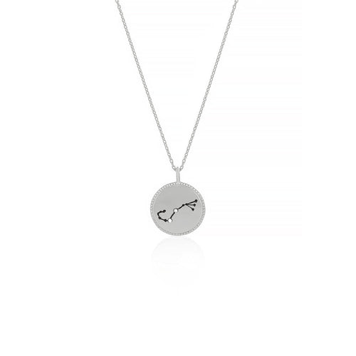 Buy Pisces Square Tag Constellation Necklace Scorpio Star Sign Necklace  Pisces Horoscope Necklace Online in India - Etsy