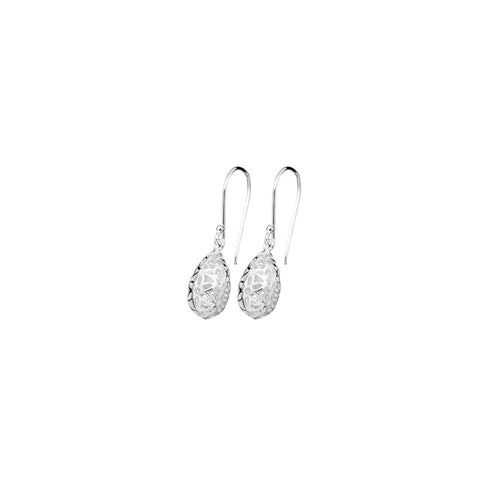 ARGENTO SILVER FILIGREE DROP EARRINGS