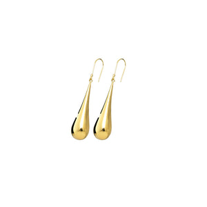 Gold Plated Tear Drop Earrings